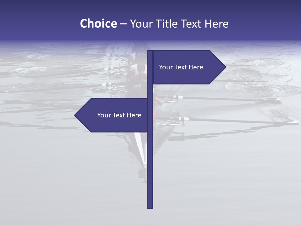 Rowing Team PowerPoint Template