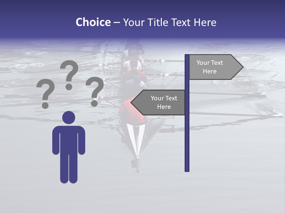 Rowing Team PowerPoint Template