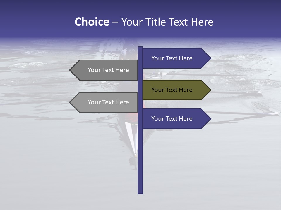 Rowing Team PowerPoint Template