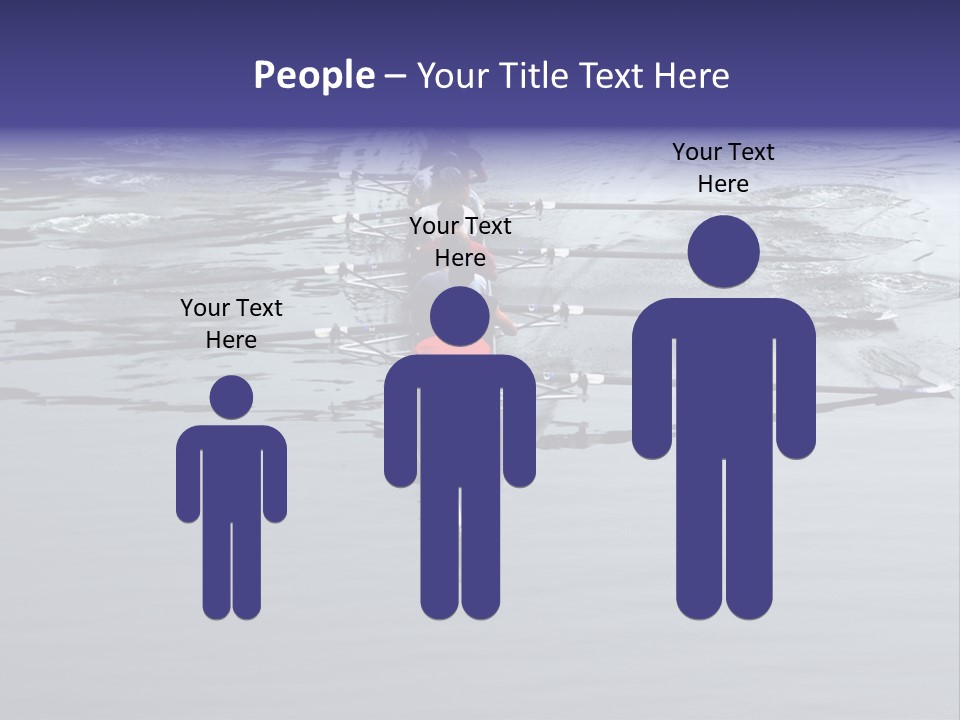 Rowing Team PowerPoint Template