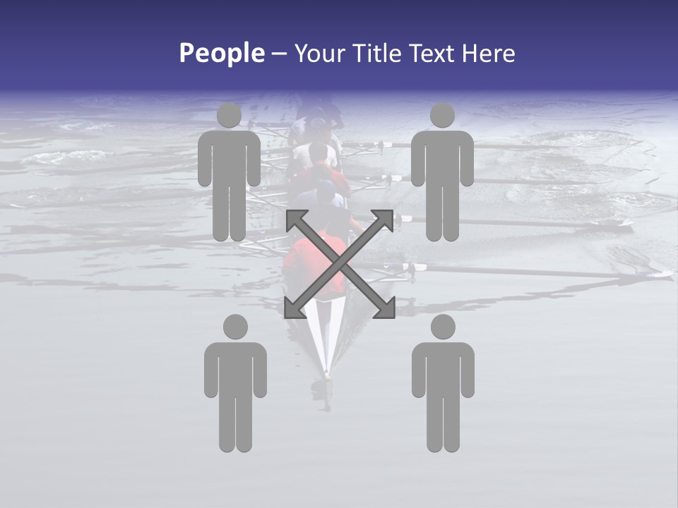 Rowing Team PowerPoint Template