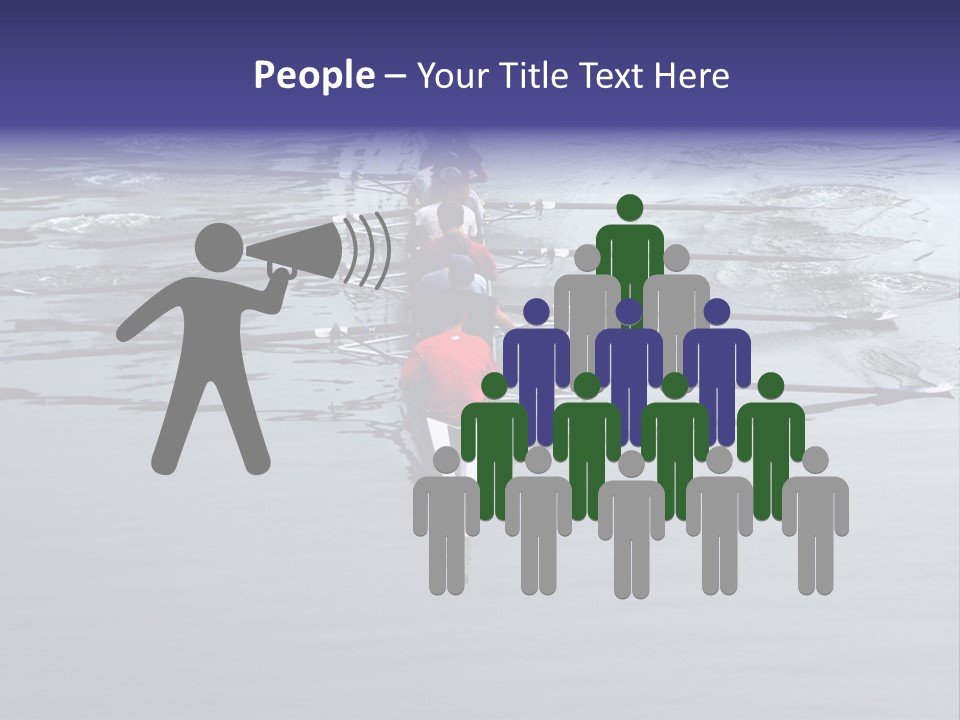 Rowing Team PowerPoint Template