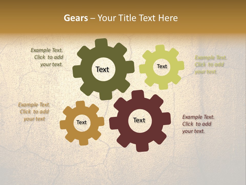 Texture Of Old Wall PowerPoint Template