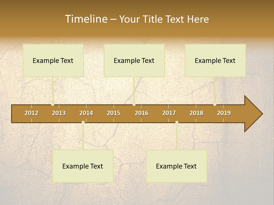 Texture Of Old Wall PowerPoint Template