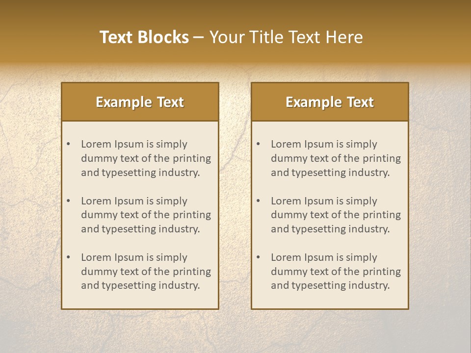 Texture Of Old Wall PowerPoint Template