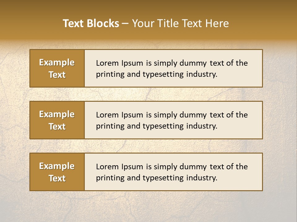 Texture Of Old Wall PowerPoint Template