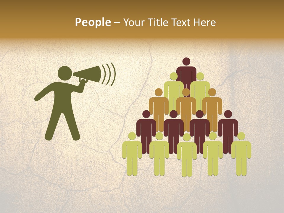 Texture Of Old Wall PowerPoint Template