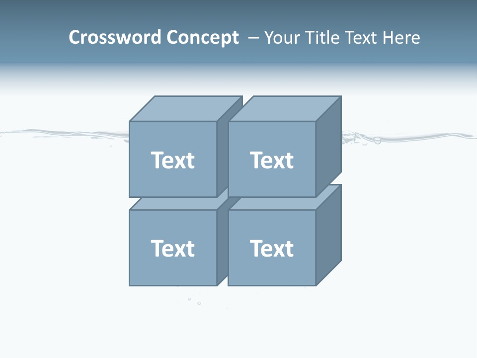 A Water Splash Powerpoint Presentation Template PowerPoint Template
