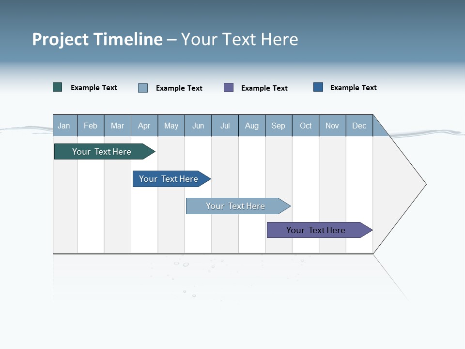A Water Splash Powerpoint Presentation Template PowerPoint Template
