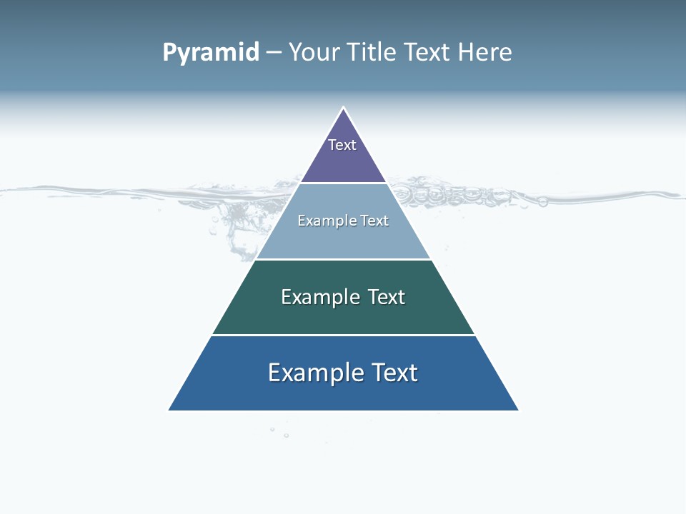 A Water Splash Powerpoint Presentation Template PowerPoint Template