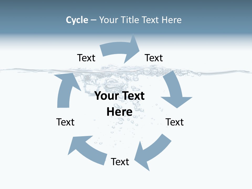 A Water Splash Powerpoint Presentation Template PowerPoint Template