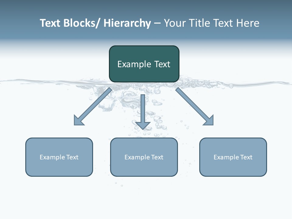 A Water Splash Powerpoint Presentation Template PowerPoint Template