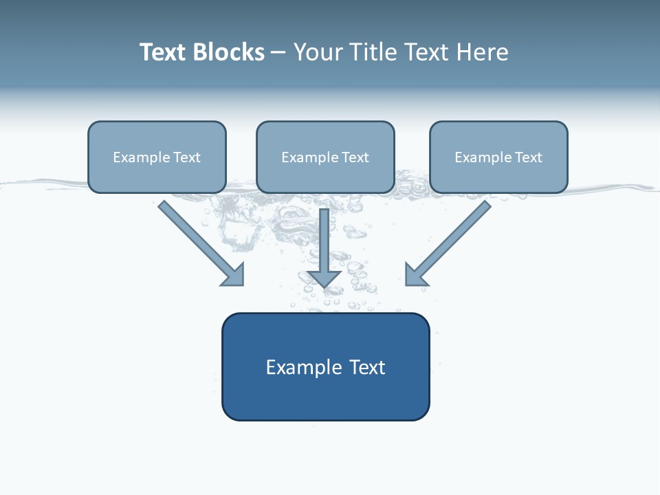 A Water Splash Powerpoint Presentation Template PowerPoint Template