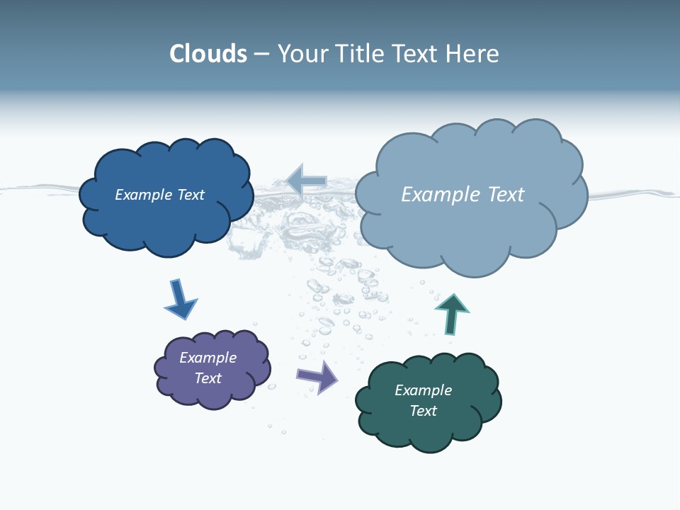 A Water Splash Powerpoint Presentation Template PowerPoint Template