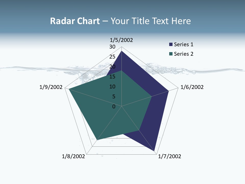 A Water Splash Powerpoint Presentation Template PowerPoint Template