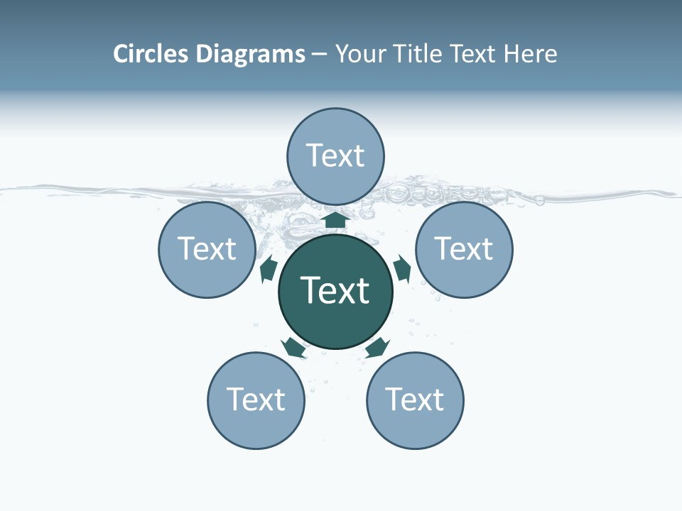 A Water Splash Powerpoint Presentation Template PowerPoint Template