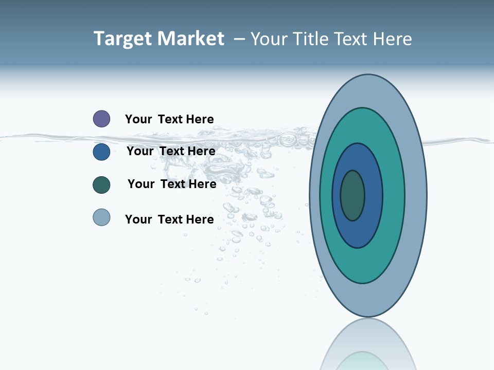 A Water Splash Powerpoint Presentation Template PowerPoint Template