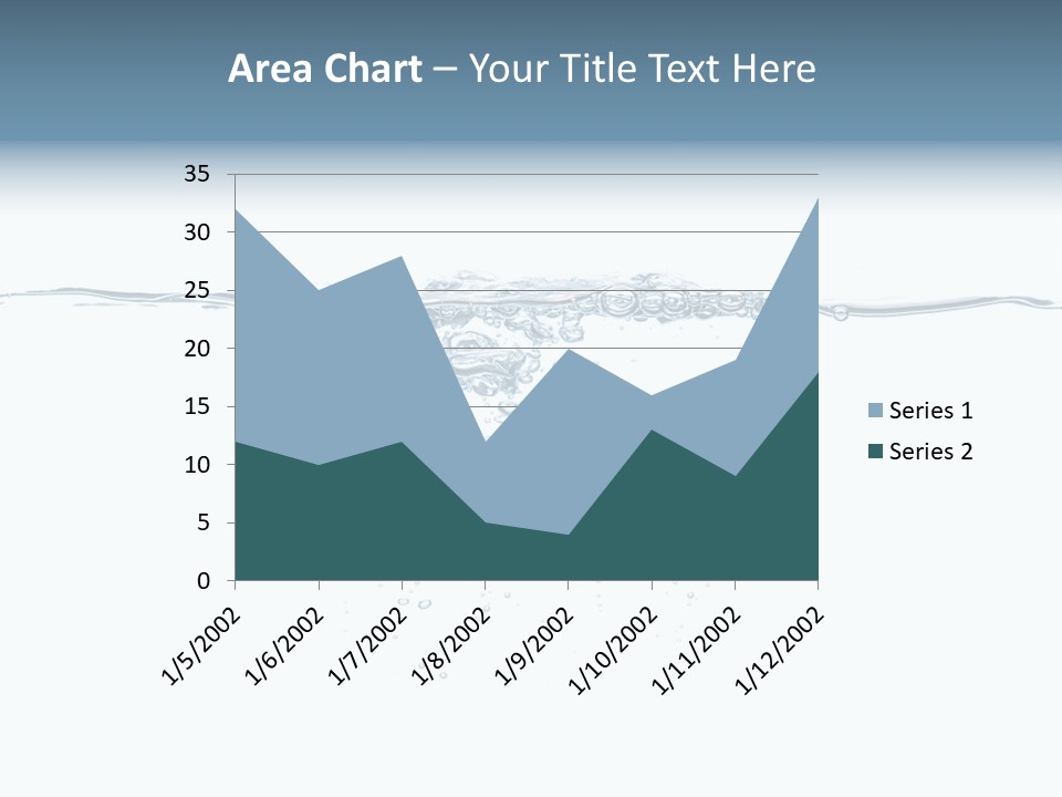 A Water Splash Powerpoint Presentation Template PowerPoint Template