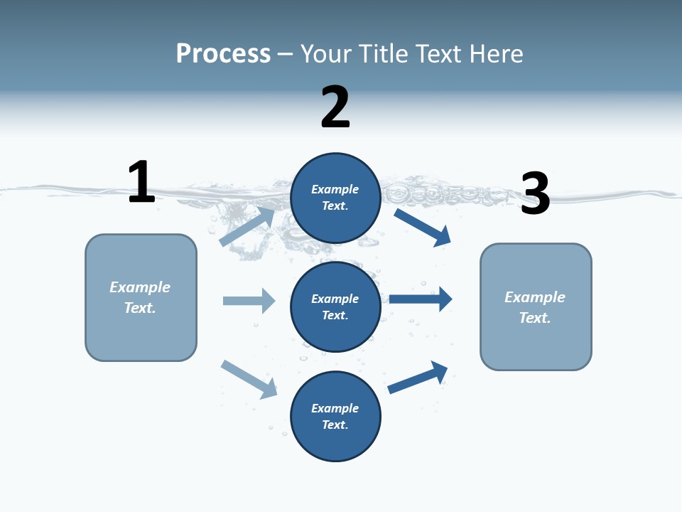 A Water Splash Powerpoint Presentation Template PowerPoint Template