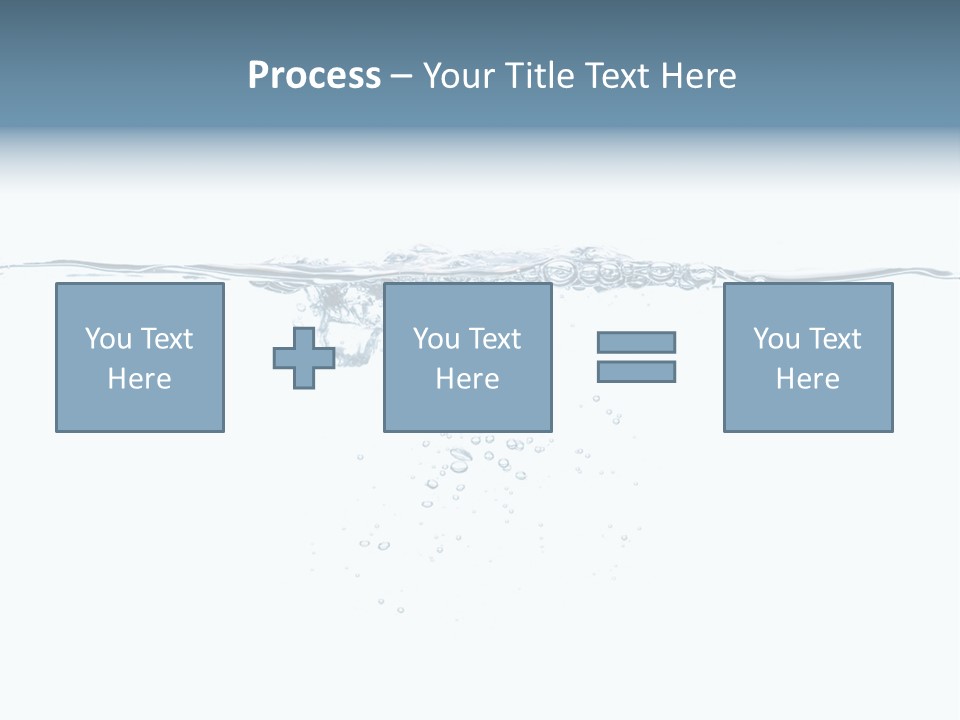 A Water Splash Powerpoint Presentation Template PowerPoint Template