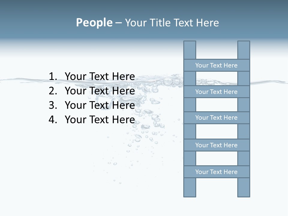 A Water Splash Powerpoint Presentation Template PowerPoint Template