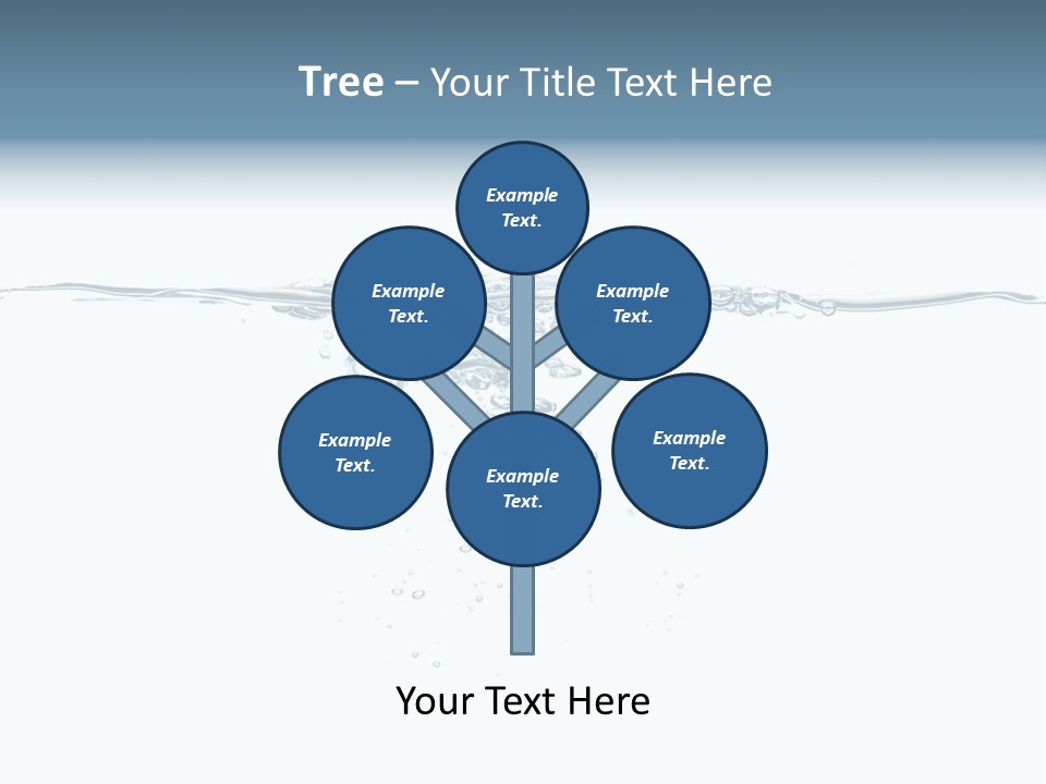 A Water Splash Powerpoint Presentation Template PowerPoint Template