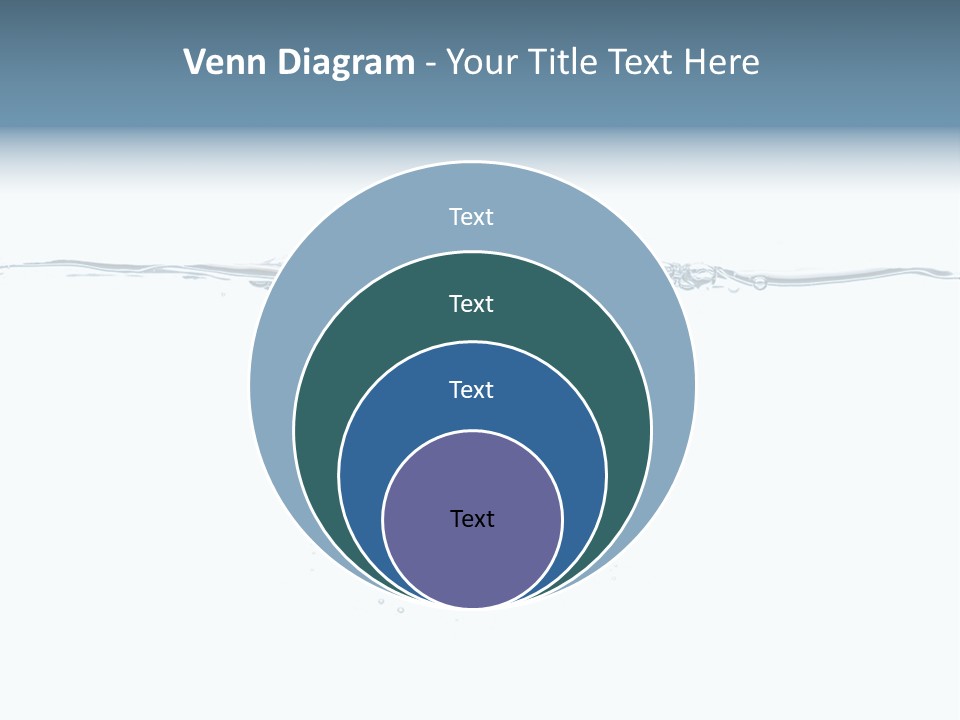 A Water Splash Powerpoint Presentation Template PowerPoint Template