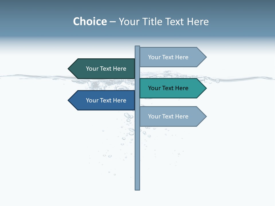 A Water Splash Powerpoint Presentation Template PowerPoint Template