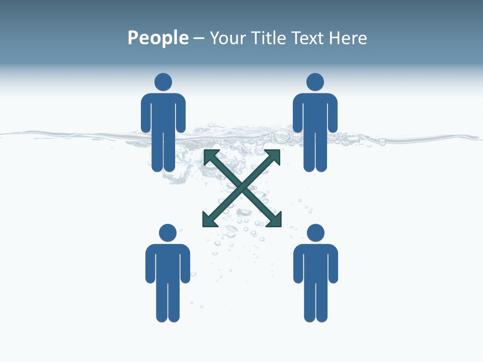 A Water Splash Powerpoint Presentation Template PowerPoint Template