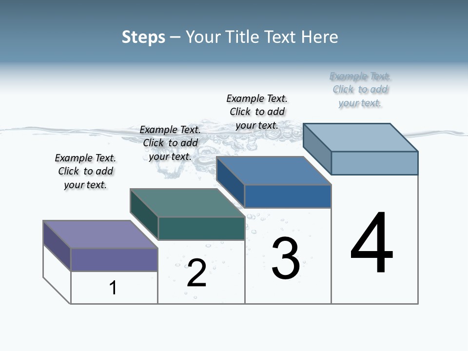 A Water Splash Powerpoint Presentation Template PowerPoint Template