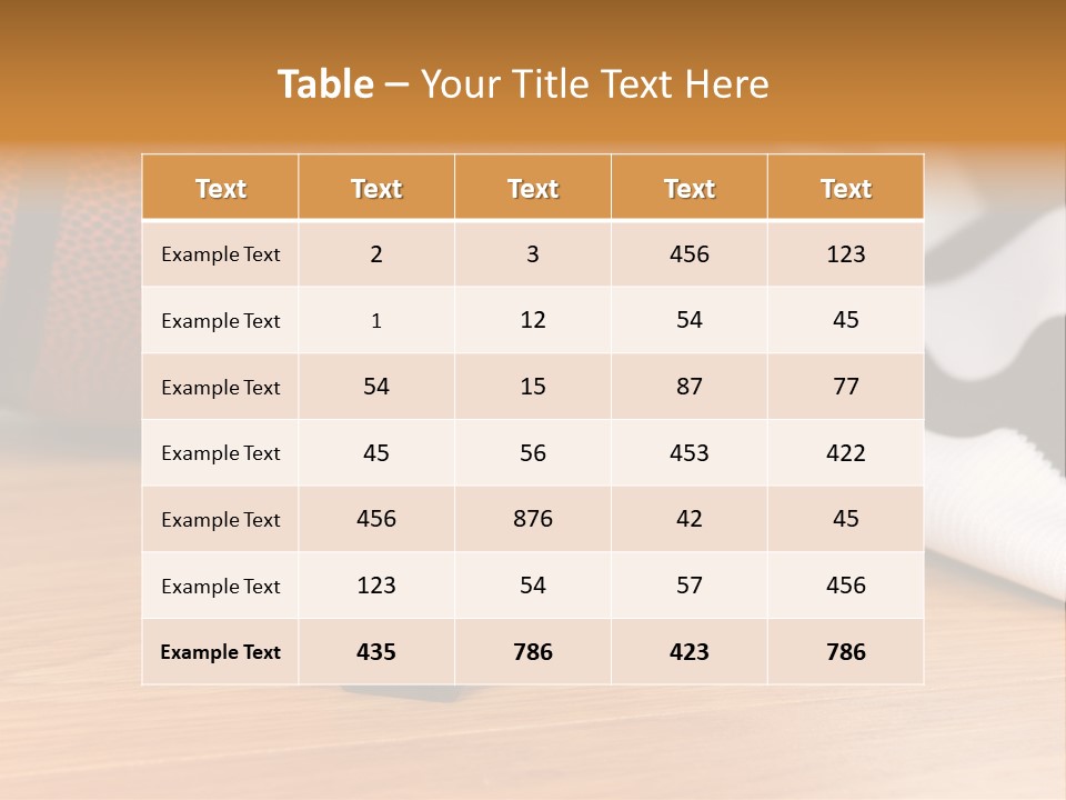 Basketball Referee Items Including A Whistle, A Jersey And A Basketball On A Gym Floor PowerPoint Template