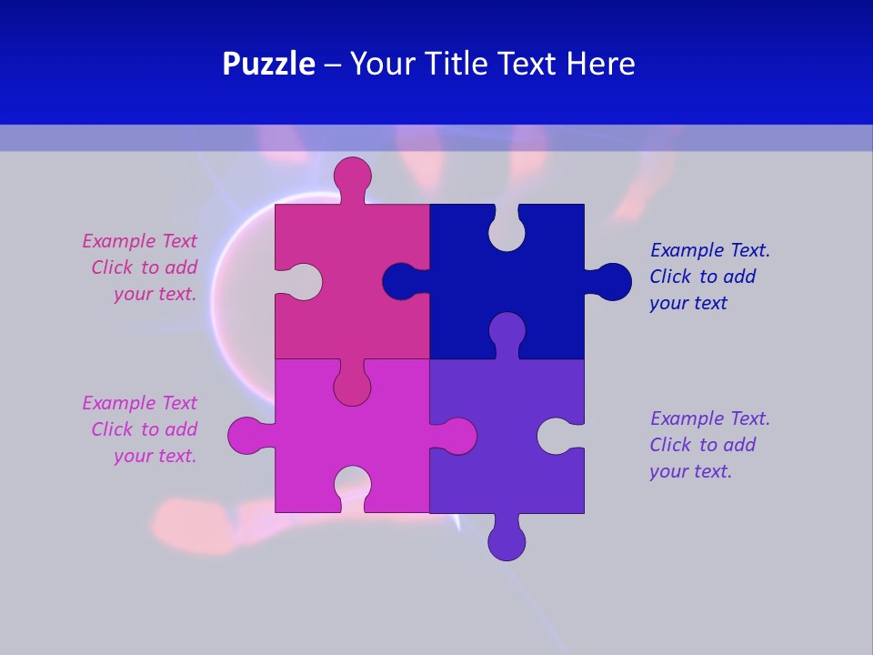 Hand And Plasma Lamp. PowerPoint Template