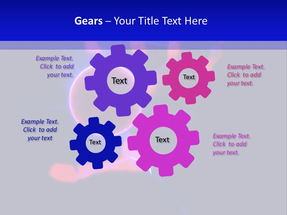 Hand And Plasma Lamp. PowerPoint Template