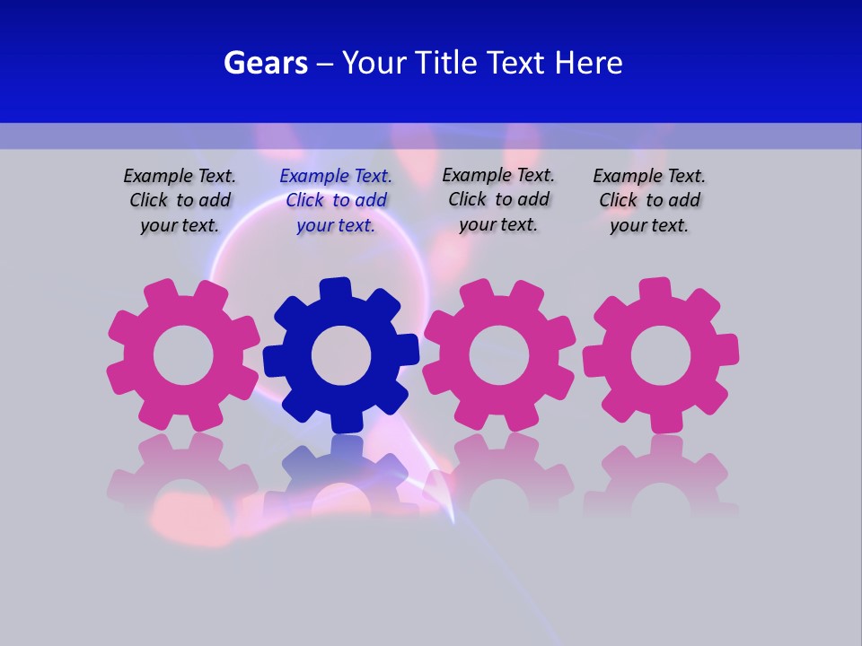 Hand And Plasma Lamp. PowerPoint Template