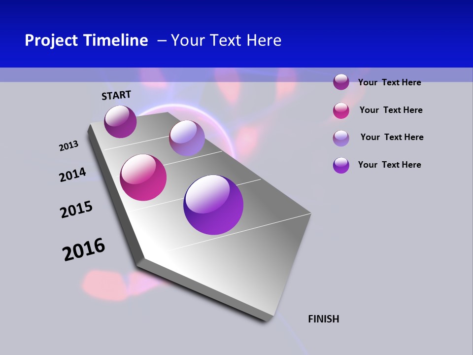 Hand And Plasma Lamp. PowerPoint Template