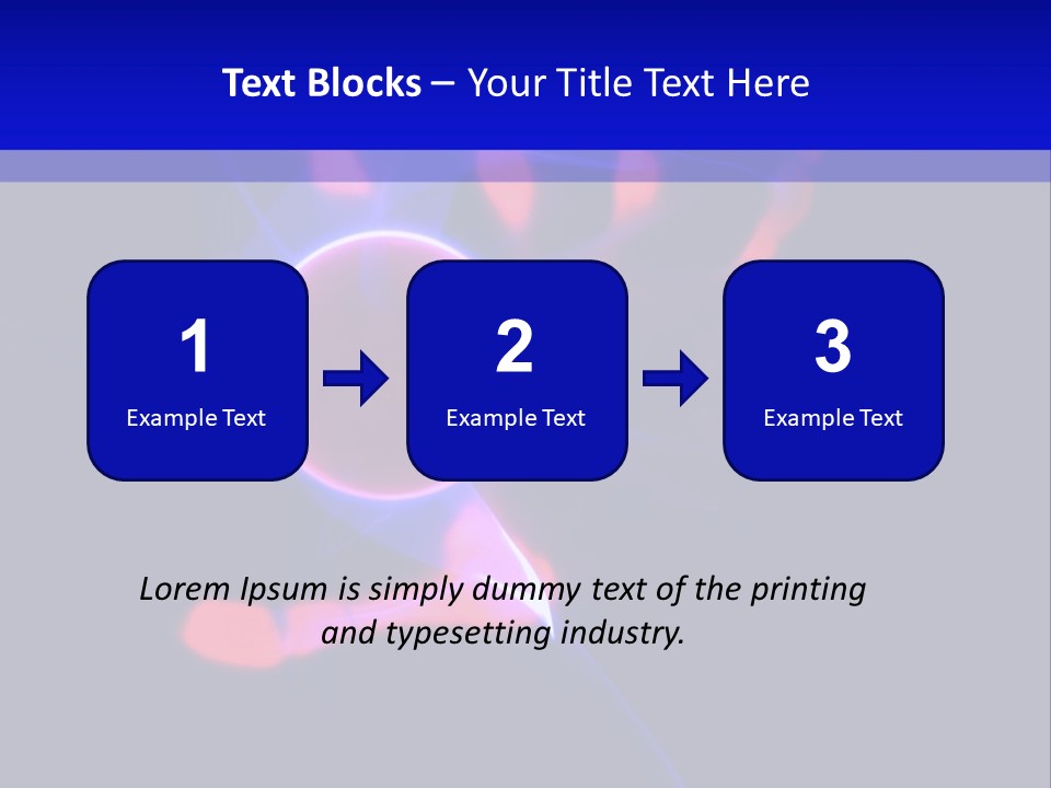 Hand And Plasma Lamp. PowerPoint Template