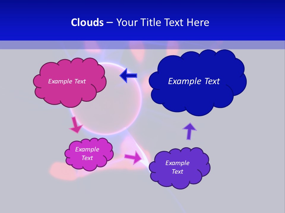 Hand And Plasma Lamp. PowerPoint Template
