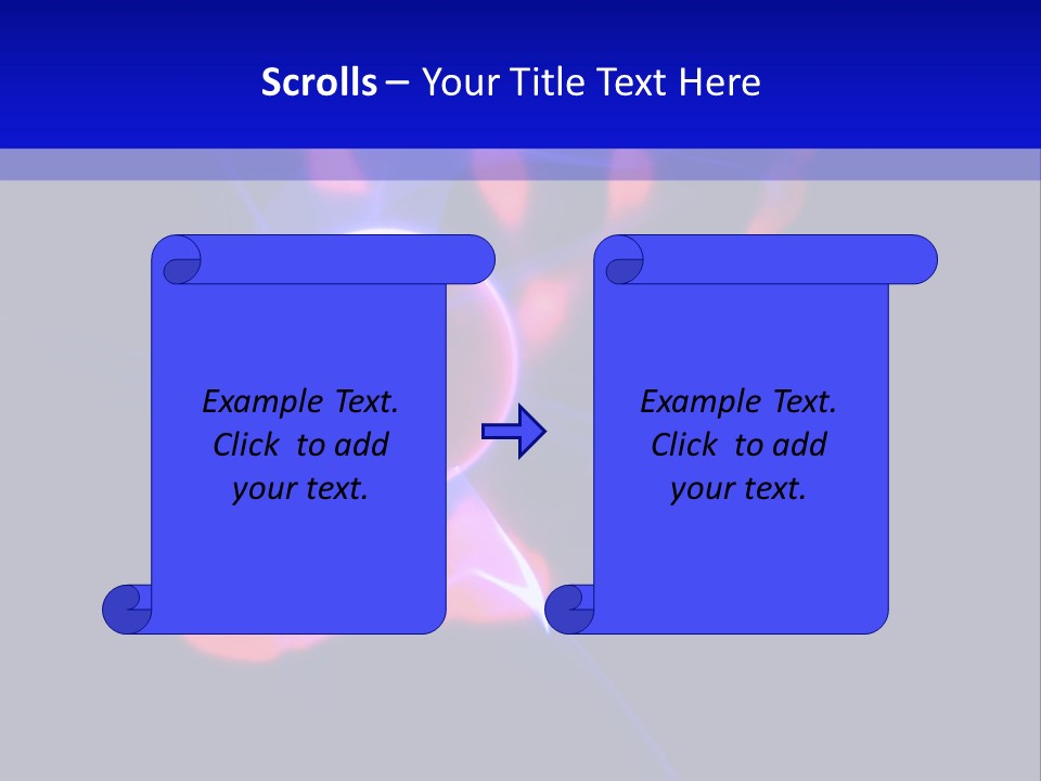 Hand And Plasma Lamp. PowerPoint Template