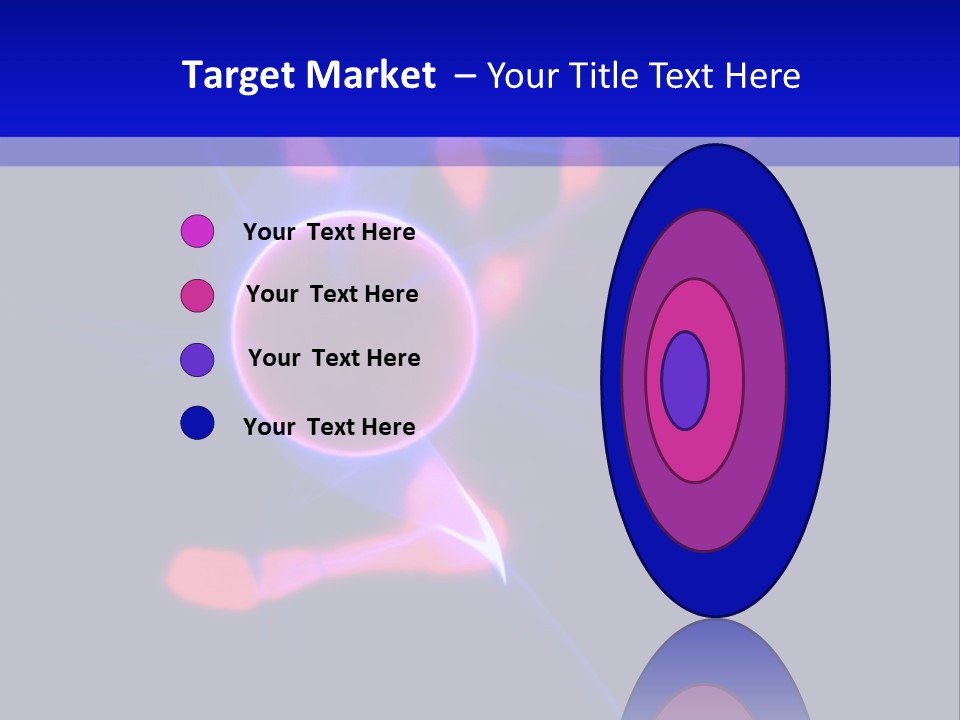 Hand And Plasma Lamp. PowerPoint Template