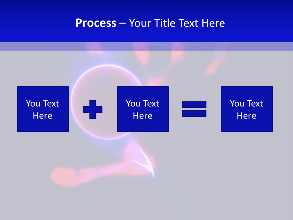 Hand And Plasma Lamp. PowerPoint Template