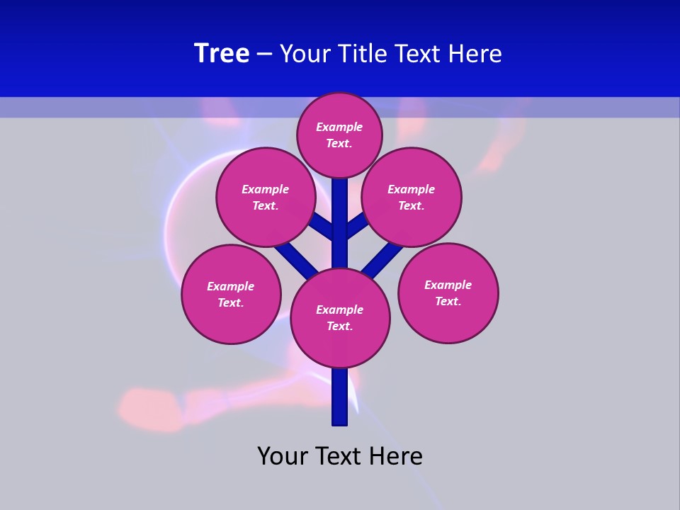 Hand And Plasma Lamp. PowerPoint Template