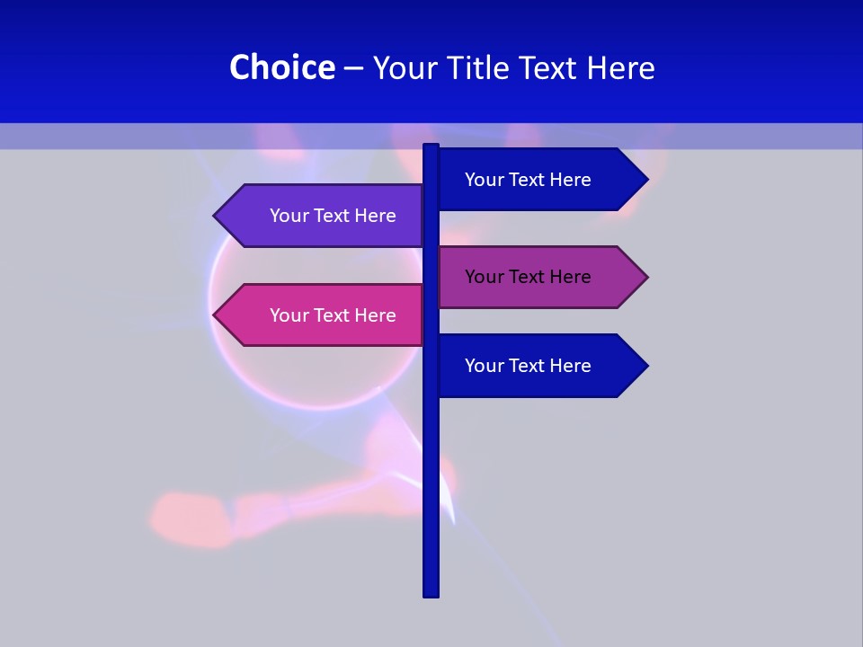 Hand And Plasma Lamp. PowerPoint Template