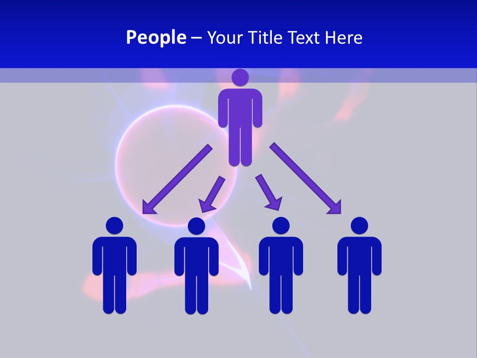 Hand And Plasma Lamp. PowerPoint Template