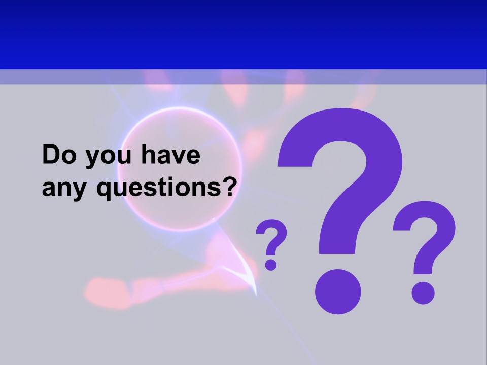 Hand And Plasma Lamp. PowerPoint Template