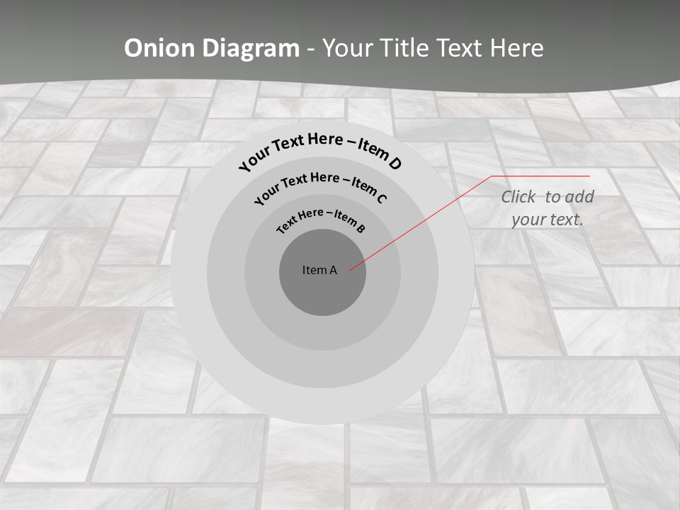 A Stone Floor With A Gray Background PowerPoint Template