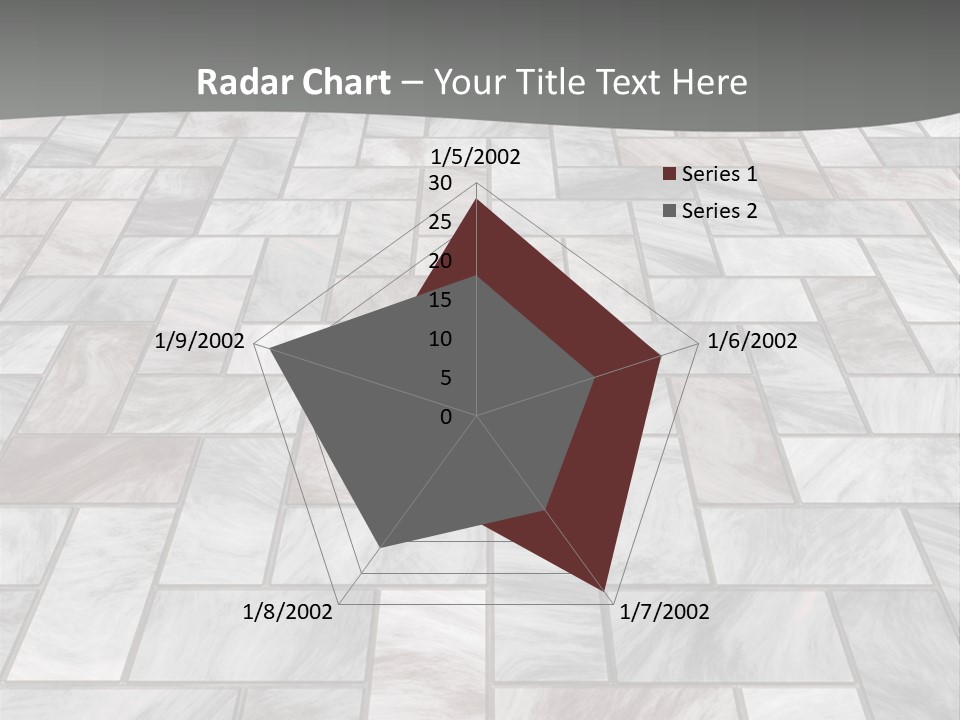 A Stone Floor With A Gray Background PowerPoint Template