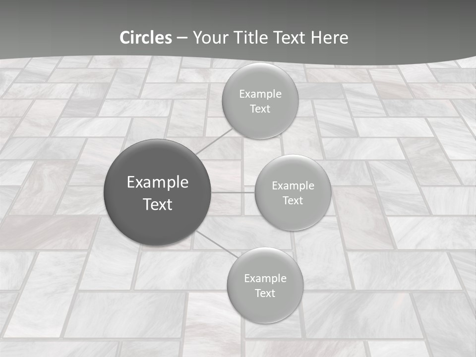 A Stone Floor With A Gray Background PowerPoint Template