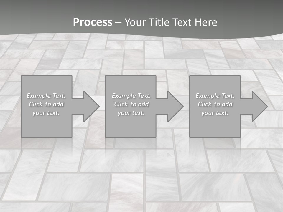 A Stone Floor With A Gray Background PowerPoint Template