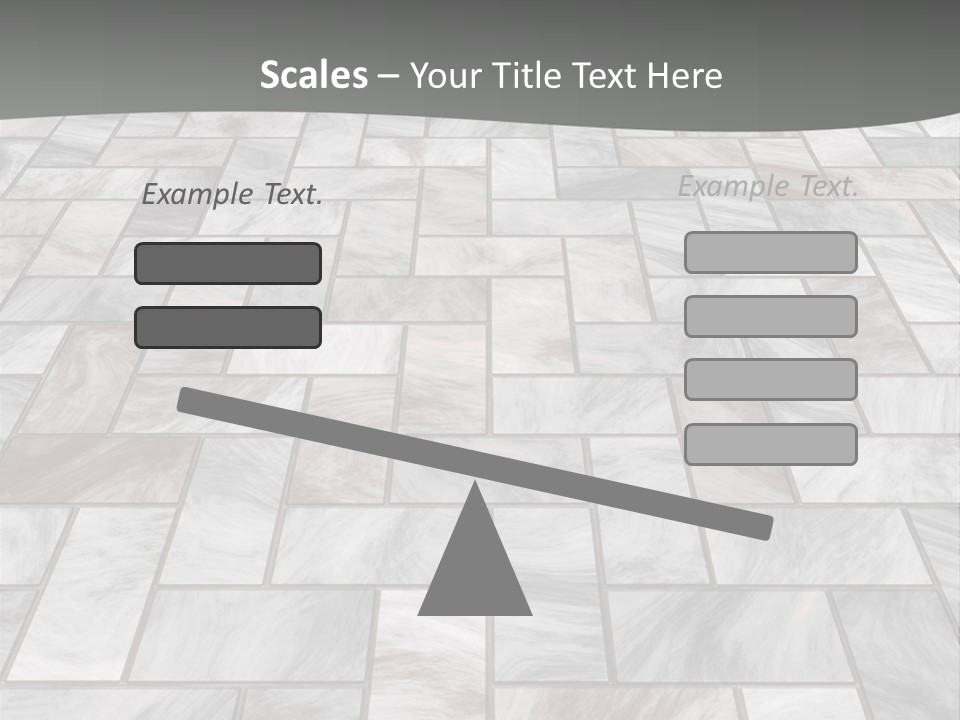 A Stone Floor With A Gray Background PowerPoint Template