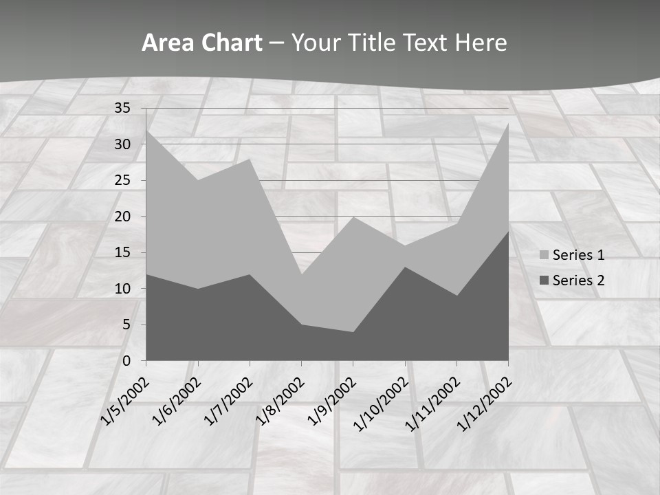 A Stone Floor With A Gray Background PowerPoint Template